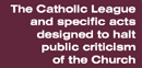catholic league, journalism, press, freedom of the press 